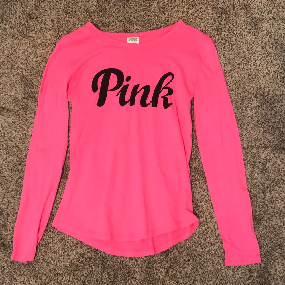 This cute PINK pink shirt:)